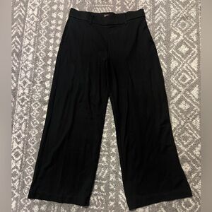 LEE I Black Wide-Leg Trousers SIZE L (T123)